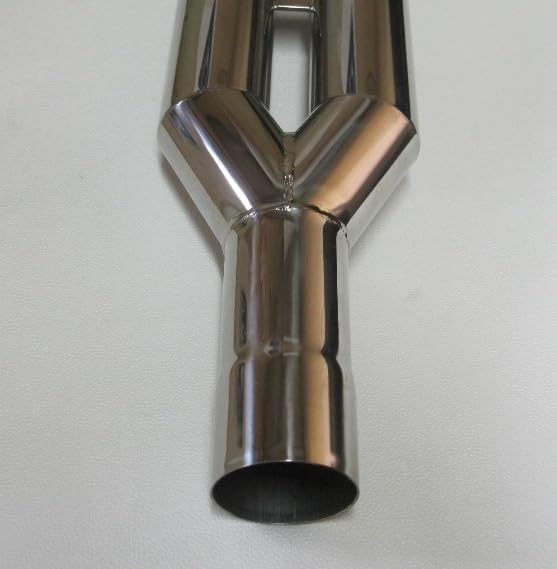 デュアルマフラー出口 50Φダブル オールステンレス ワンオフマフラー