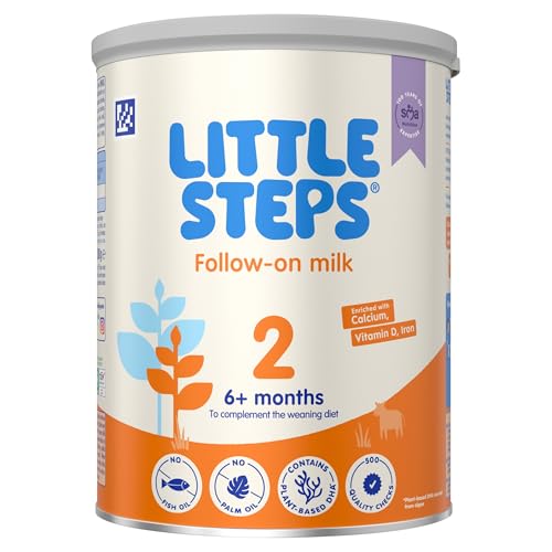 LITTLE STEPS Stage 2 Follow-on Baby Milk Formula Powder From 6-12 Months 800g