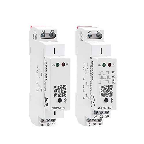 Relais de contrôle du temps AC/DC24V-240V GRT8-TS commutateur temporisateur connecté Android - 6