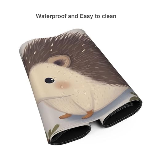 Grand tapis de souris de jeu étendu protégeant votre bureau