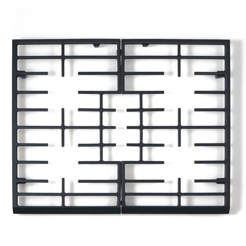 Allstare W10620480 Burner Grate Kit Replacement Parts for Whirlpool Stove Parts Grates WFG320M0BS3 WFG505M0BS3 Whirlpool Gas Range Cooktop Parts Cast Iron Surface Burner Cooking Grate Rack 1 Set