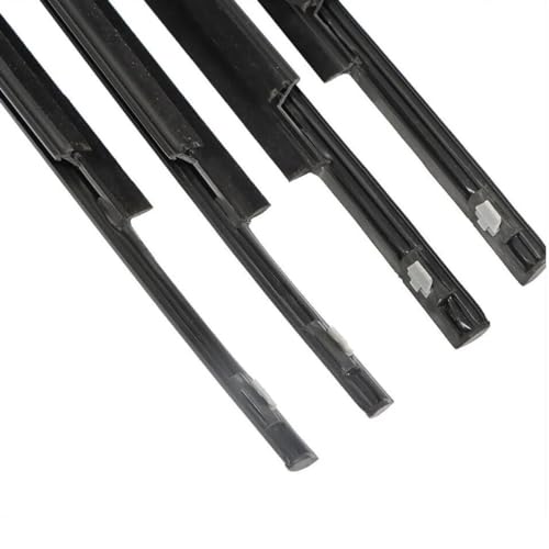Burletes para ventanas de Toyota Sequoia 2008-2020: molduras de goma impermeables, 4 piezas 6