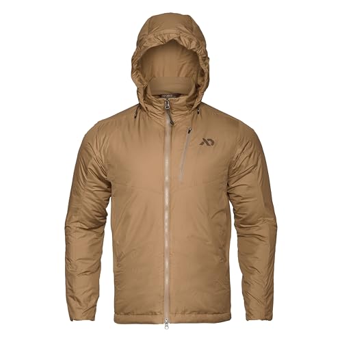 First Lite Men's North Range Puffy Jacket - Lightweight with Synthetic Insulation for Hunting and Backcountry Layering, Large