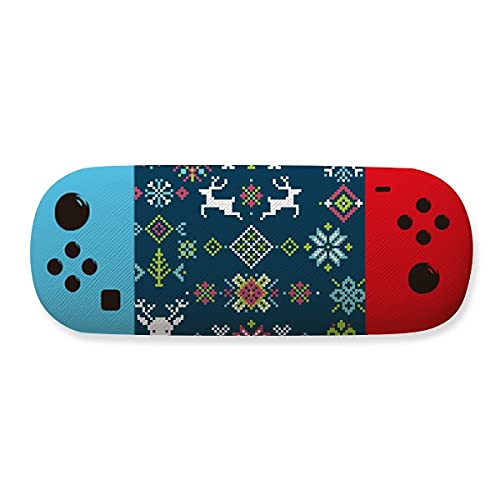 Étui de rangement pour lunettes motif fleur et cerf chic