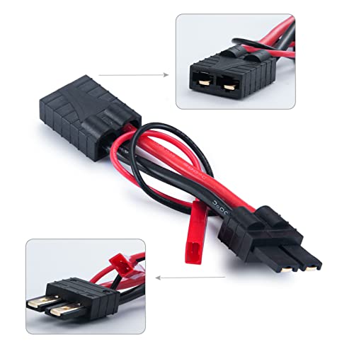 Image of SWX RC Motor Cooling Fans RC Car Radiator for 1:10 RC Crawler Car TRX-4 (Red)