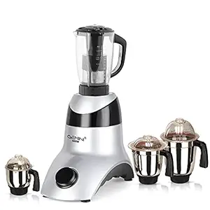 Gemini NORTMGF21 600-Watt Mixer Juicer Grinder with 4 Jars (1 Juicer Jar, 1 Wet Jar, 1 Dry Jar and 1 Chutney Jar) ISI Certified - SilverBlack