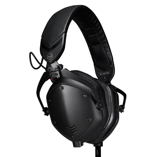 V-Moda M-100 PRO | Professional Over-Ear DJ Headphones | Built for Pro DJs & Beat-Driven Music | Superior Sound Isolation | One-Ear Listening | Long-Lasting Comfort | Durable Travel-Friendly Design