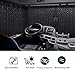 ZATOOTO Tende per Camion 2 pezzi, Accessori per Camion, Pieghe per Tenda, Dormire in Auto, Luce del Sole Nero, Fornire Privacy, Larghezza 94.4 x lunghezza 35,4 pollici (240 x 90 cm), Gancio Incluso