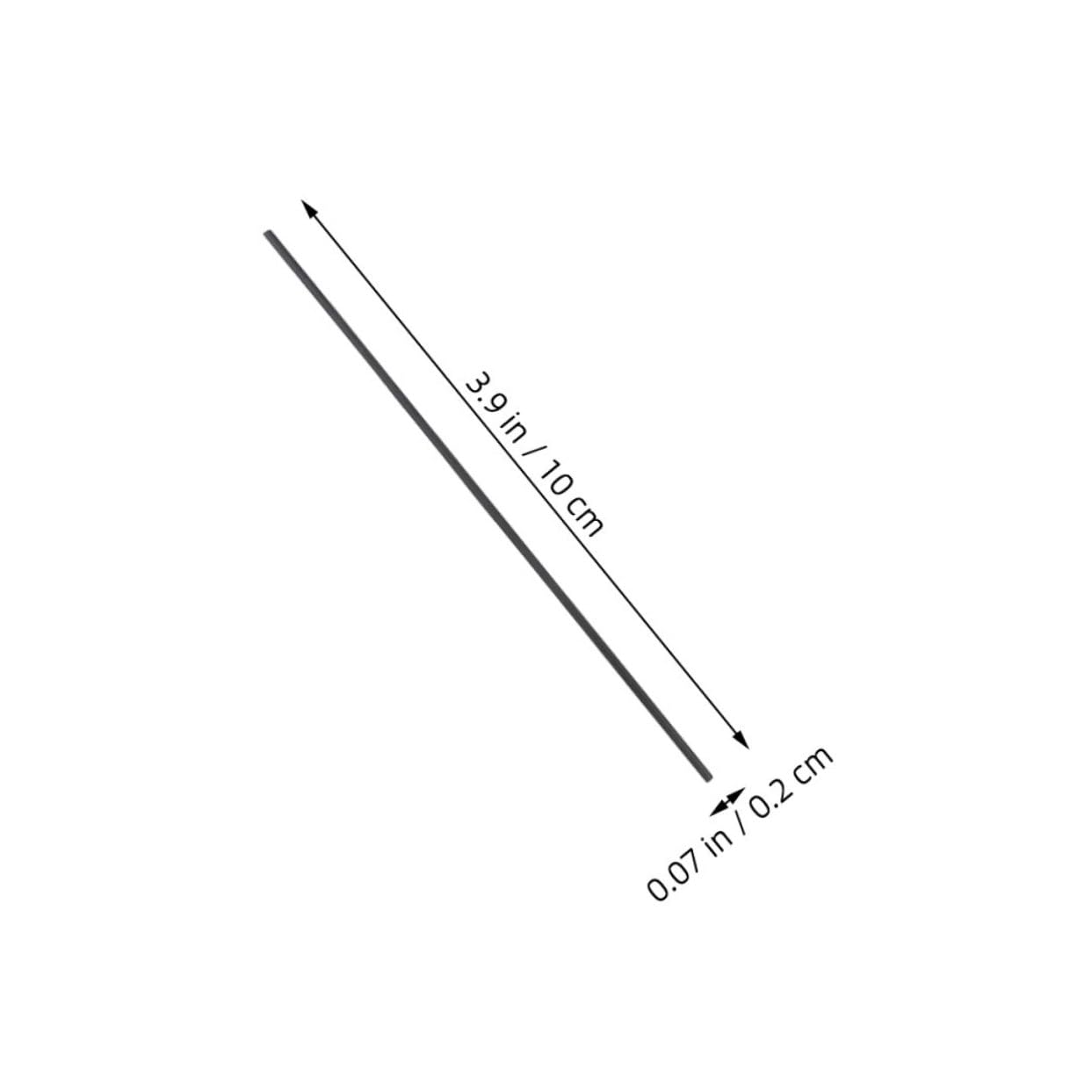 Gogogmee 10 Pack Graphite Sticks Conductive Rods for Electrolysis Machinery and Industrial Applications
