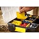 STANLEY FatMax Werkzeug-Organizer Sortmaster/Aufbewahrungsbox (29,5x6,5x21,5 cm, stapelbar mit Verriegelung, entnehmbare Einsätze, Aufbewahrung von Werkzeugen/Kleinteilen) STST1-70720