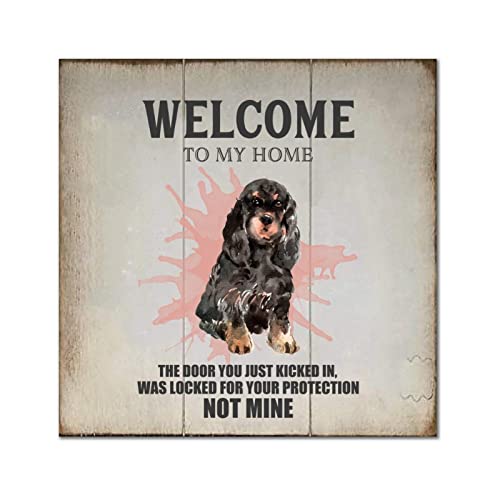 Plaque murale en bois Welcome : cadeau pendaison de crémaillère