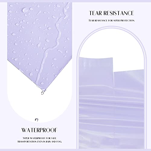 Image of Metronic Large Poly Mailers 14.5x19 50PC, Waterproof Shipping Bags for Clothing, Tear-resistant Mailers Poly Bags for Small Business Suppliers, Strong Ahensive Self Seal Mailing Bags in Lilac Purple