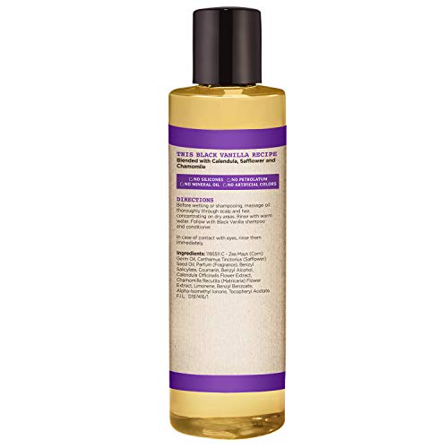 Carol’s Daughter Black Vanilla Moisture & Shine Pure Hair Oil For Dry Hair And Dull Hair, With Calendula, Chamomile And Safflower, Silicone Free Hair Oil, Paraben Free, 4.3 Fl Oz #TOP2