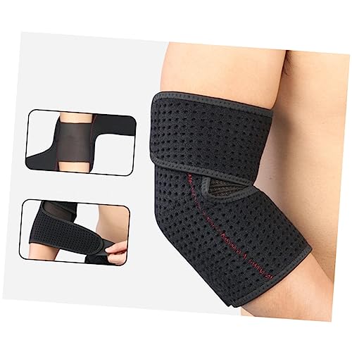 Toddmomy 1 Par De Mangas De Cotovelo De Tênis Suporte De Braço Cinta De Cotovelo De Beisebol Mangas