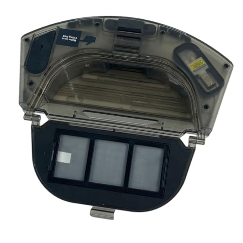 Per aspirapolvere robot Honiture Q6 Pro, 2 in 1, serbatoio dell'acqua con filtro, grande capacità, materiali robusti, facile installazione per aspirazione e pulizia simultanei, bianco e nero