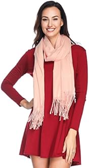 HOYAYO Cashmere Pashmina Shawls and Wraps Scarf(20+Colors Available)