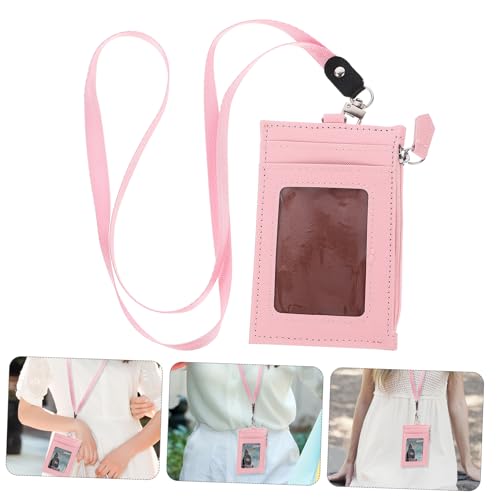 Hanging Strap Coin Wallet Multi-card Holder for Women Lightweight Business Card Organizer for School Shopping Work3