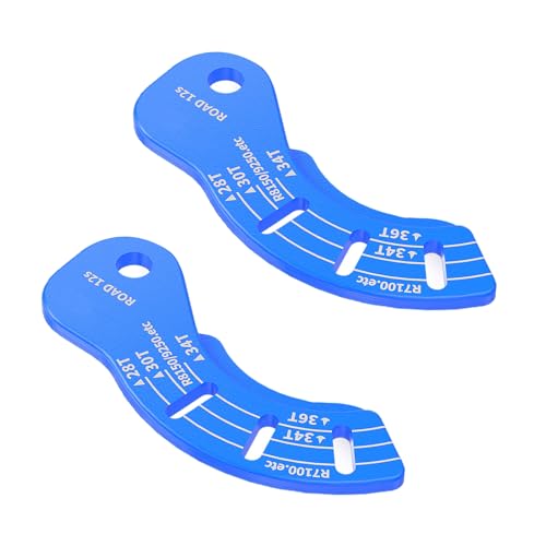 Klaisy Herramienta de ajuste de huecos de cadena de bicicletas para bicicletas de montaña, ciclismo, herramienta de huecos de cadena, ajustador de desviador trasero