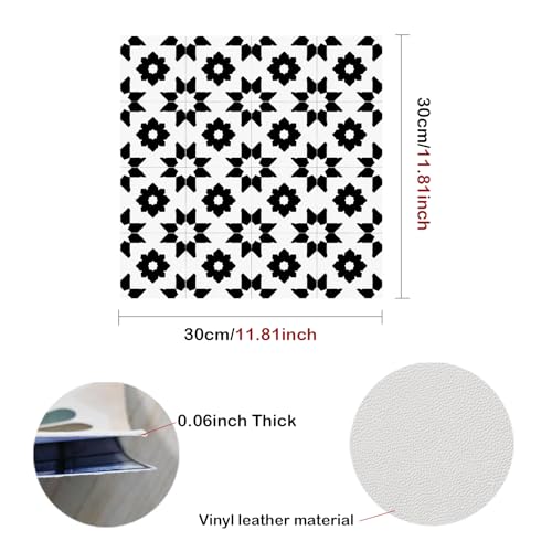 Image of Nuxovilar Peel and Stick Vinyl Floor Tiles - 12x12 Inch