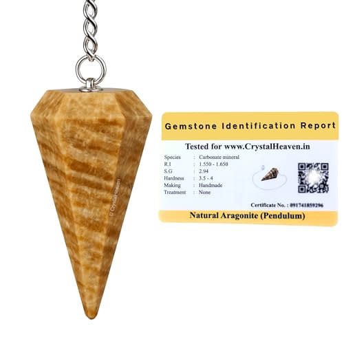Image of Aragonite Pendulum Dowsing Tool
