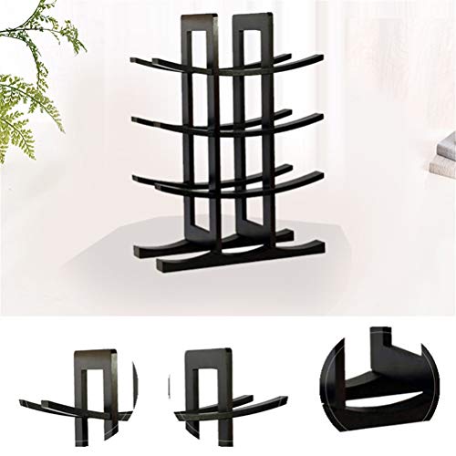 Soporte de vino de bambú para 12 botellas miniatura 5