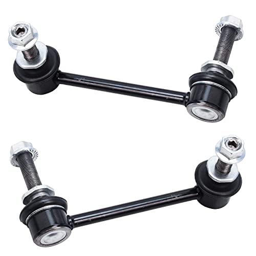 Image of Detroit Axle - Front 4pc Shocks Absorbers Kit for 2007-2014 Toyota FJ Cruiser, 2003-2022 4Runner, 2 Sway Bar Links 2 Shocks Absorbers 2008 2009 2010 2011 2012 2013 Replacement
