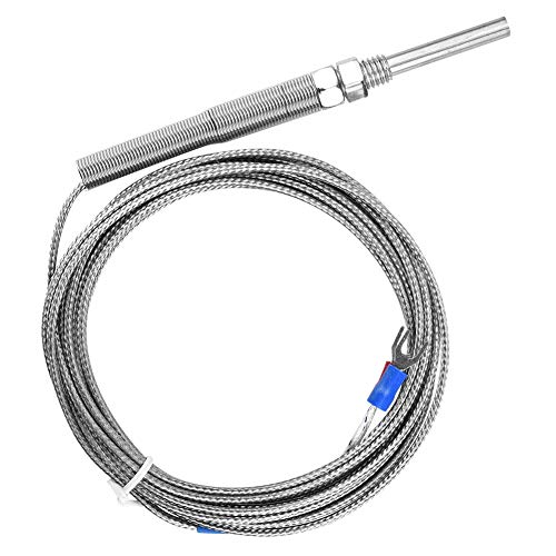 Thermoelement M8-Gewinde, Fühlertemperatursensor 30mm, Draht 5M für Industrieautomatisierung, Laborequipment, HVAC, Küche