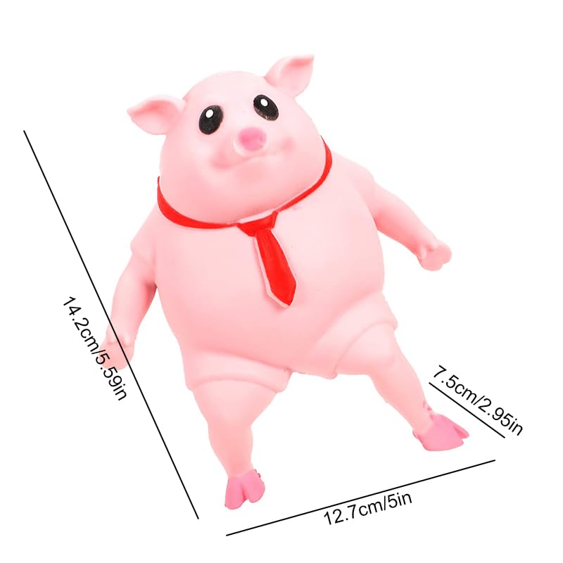 Amazon | mecaponn スクイーズ おもちゃ 動物 ブタ 豚 ストレス解消