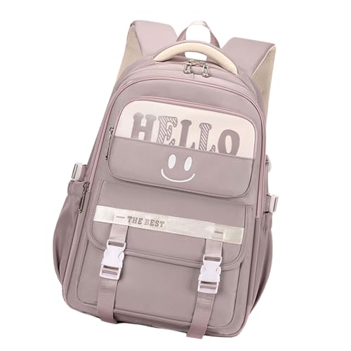 Mochila de tela Oxford juvenil de gran capacidad para estudiantes en la escuela 6