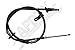 Auto 7 920-0091 Parking Brake Cable - Driver Side