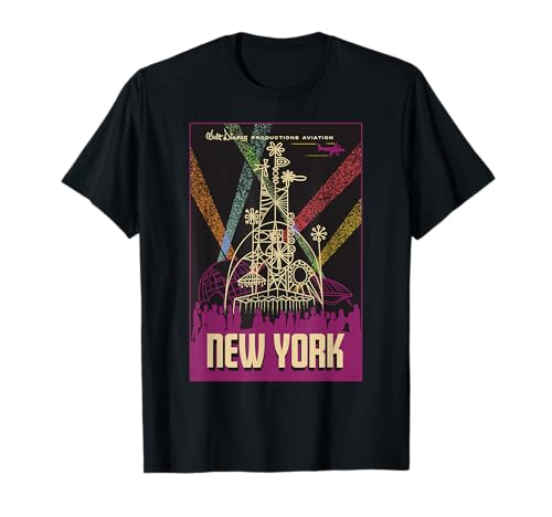 T-shirt Mickey Mouse One Walt s Plane revivez la magie du voyage vintage à New York