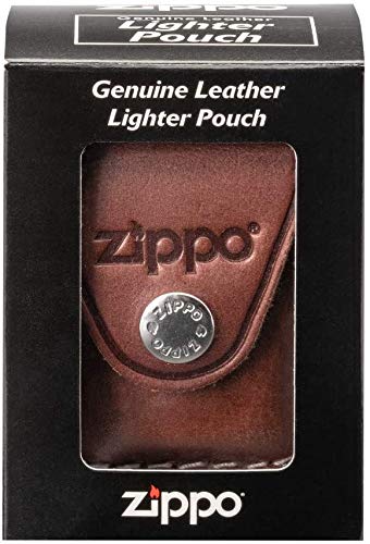 Zippo Lighter Pouch With Loop, Brown #TOP6