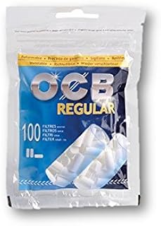 OCB Filter Tips Regular Rolling Papers Filters Cigarette Papers Filters Smoking Papers Filters Pack of 4 Bags from SUDESH ENTERPRISES