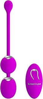Bolas de pompoar recarregáveis com controle 12 vibrações - Willie Pretty Love
