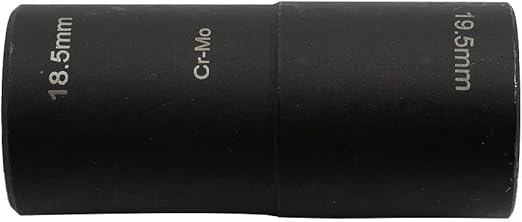 RIGOR 11506 Douille D'écrou De Roue à Choc De 1,27 Cm | Douille à Choc Profonde à Paroi Mince | 6 Points, Métrique, 22 Mm