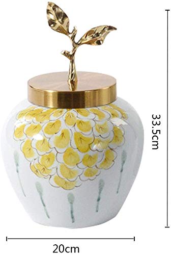Vase en céramique design moderne MU, objet déco pour meuble de salon