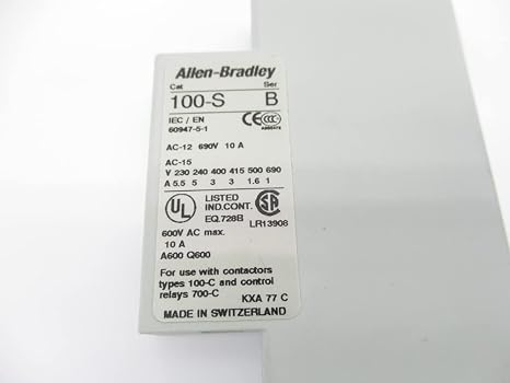 Industrial MRO 100-SA11 SER. B 690V 10A NSNP-OEM