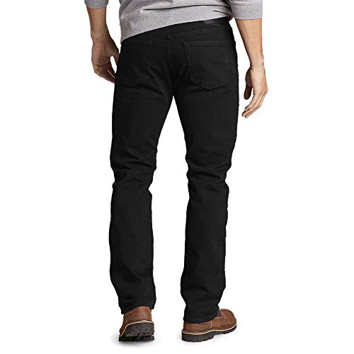 Eddie Bauer Men's Flannel-Lined Flex Jeans - Straight Fit2