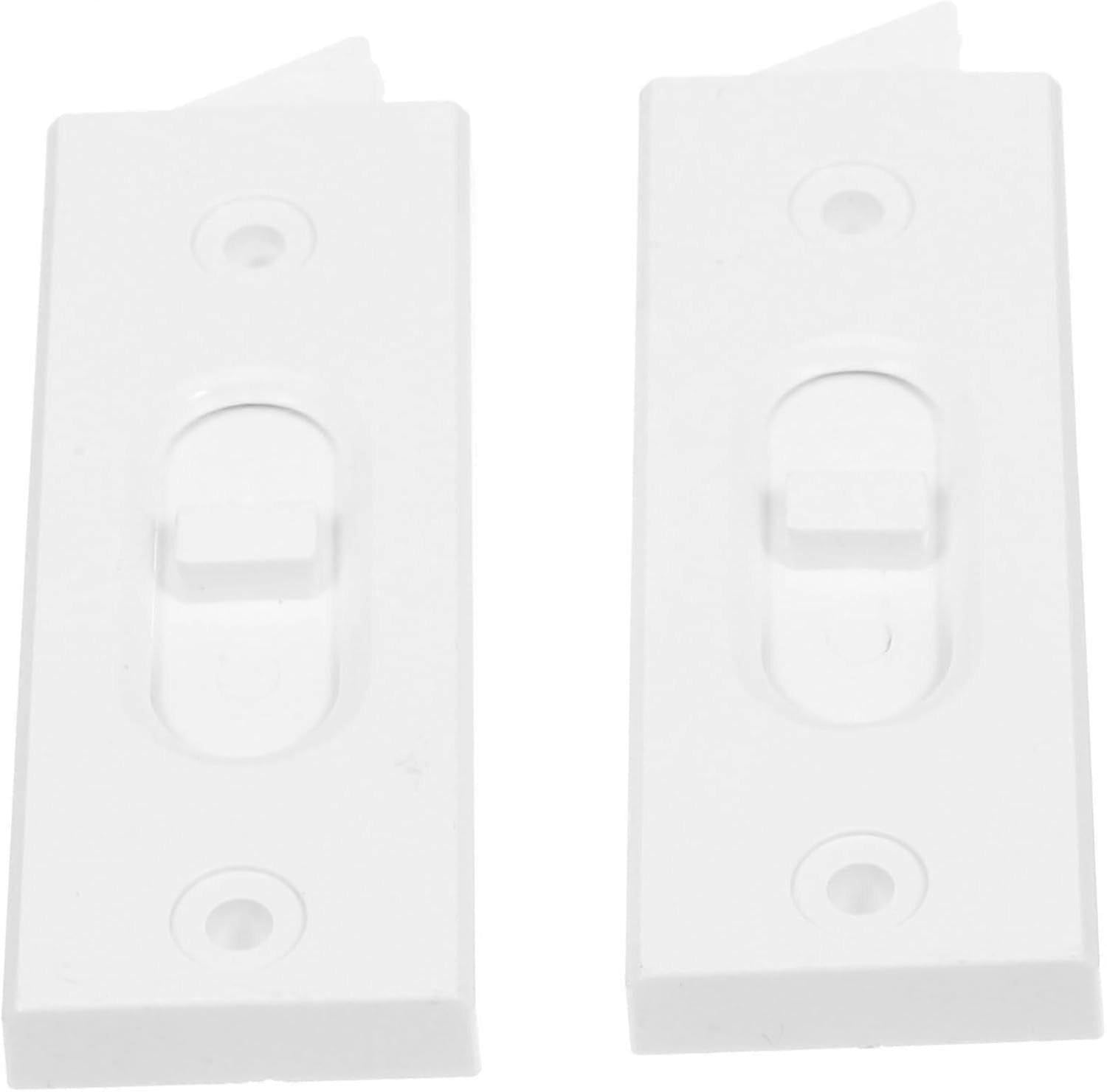Joyhappst Image Color 1Pair Window Latch Replacement Parts Durable Spring Loaded Tilt Latches For