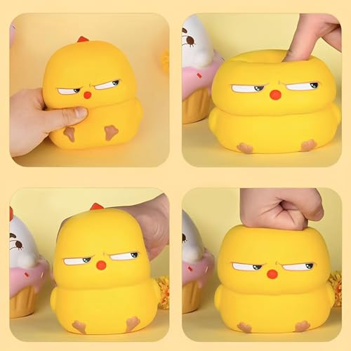 Stressball，Suuwwn Squishy Anti Stressball Squishies Anti Stress Squeeze Spielzeug für Kinder und Erwachsene Figur Stretch-Spielzeug Fidget Toys