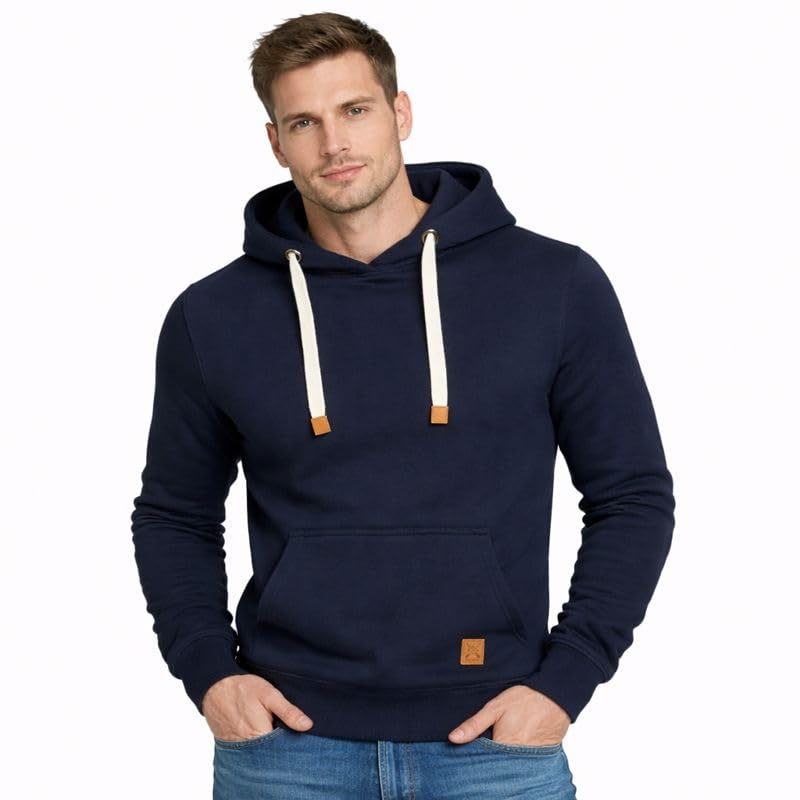 Mens OH Overhead Pullover Fleece Hoodie OH Hoody Hooded Sweatshirt Grey Black