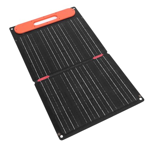 60W Foldable Outdoor Solar Panel Charger with USB C Power, 2 USB Ports, 1 DC Port for Phones, Tablets, Camping, Hiking