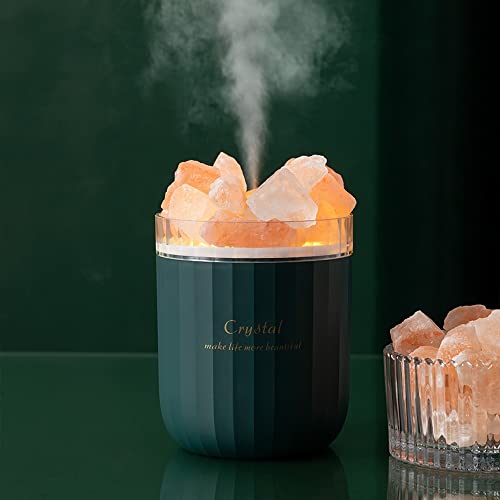 Difusor aromático eléctrico con lámpara de sal y humidificador
