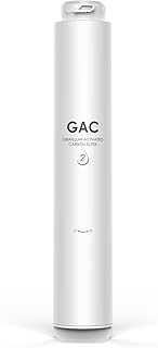 Reverse Osmosis System GAC Filter, Replacement Filter for F3 1000 GPD Reverse Osmosis System Under-Sink, Come with Coconut-Shell Activated Carbon, 12-month Lifetime