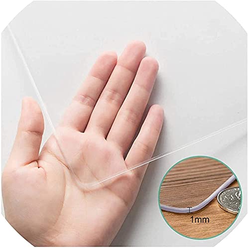 Zkorn 1Mm Pvc Chair Mat, Carpet Floor Protector Mats, Transparent Pvc Super Grip Anti-Static Durable & High Impact Strength Perfect Plastic For Home Office Desk(Size:30X30Cm/11.81X11.81In) #TOP1