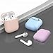 Compatible with AirPods Case Cover Silicone Protective Skin for Airpods Case 2&1 (2 Pack) Blue/Purple