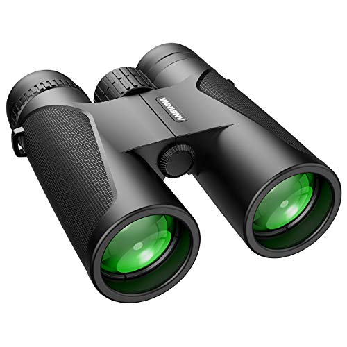 Binocolo 12 X 42 Per Adulti, Binocolo Compatto Hd Con Obiettivo Fmc E Bak4 Che Guardano I Bambini, Dai Loro Binocolo Di Astronomia Impermeabile 140m Campo Visivo E 1000m Di Distanza