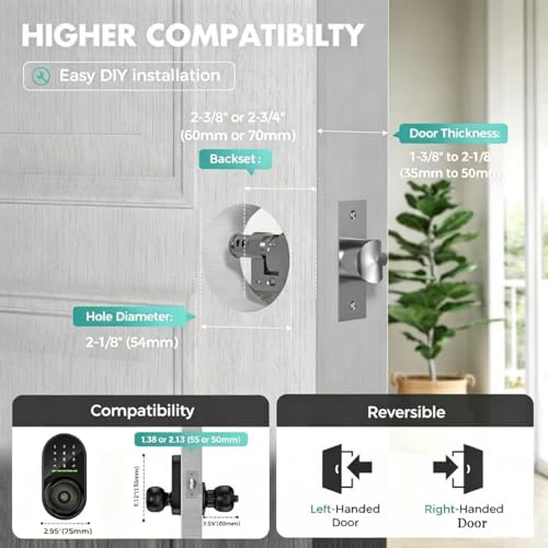 Smart biometric door lock