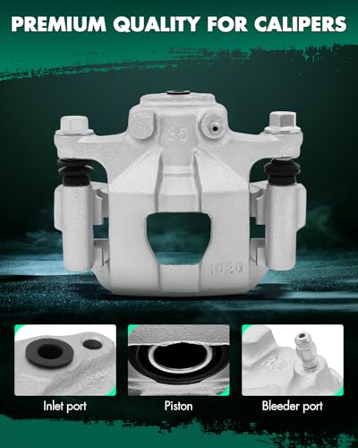 Image of SCITOO Rear Left+Right Brake Calipers With Bracket 19B2780 19B2781 For Nissan For Altima 2002-2006 2013-2018 For Nissan For Maxima 2003-2007 2019