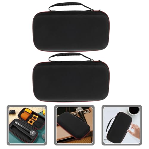 2 Pcs Estuche para Micrófono de Mano Resistente a Golpes con Cierre de Cremallera, Bolsa Portátil para Viaje miniatura 6